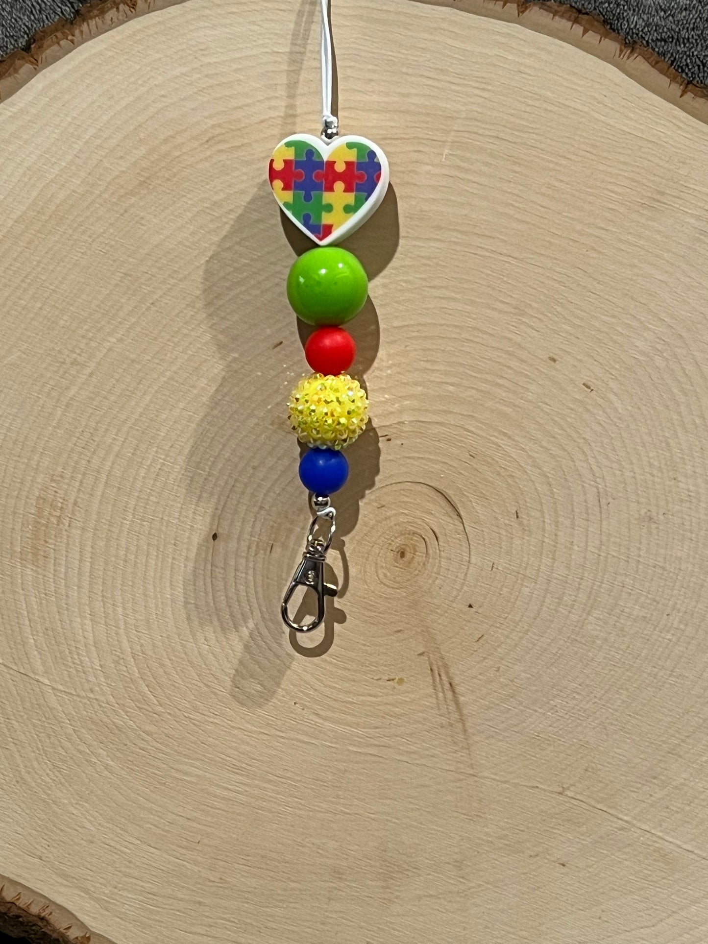 Autism Awareness Freshie Hanger
