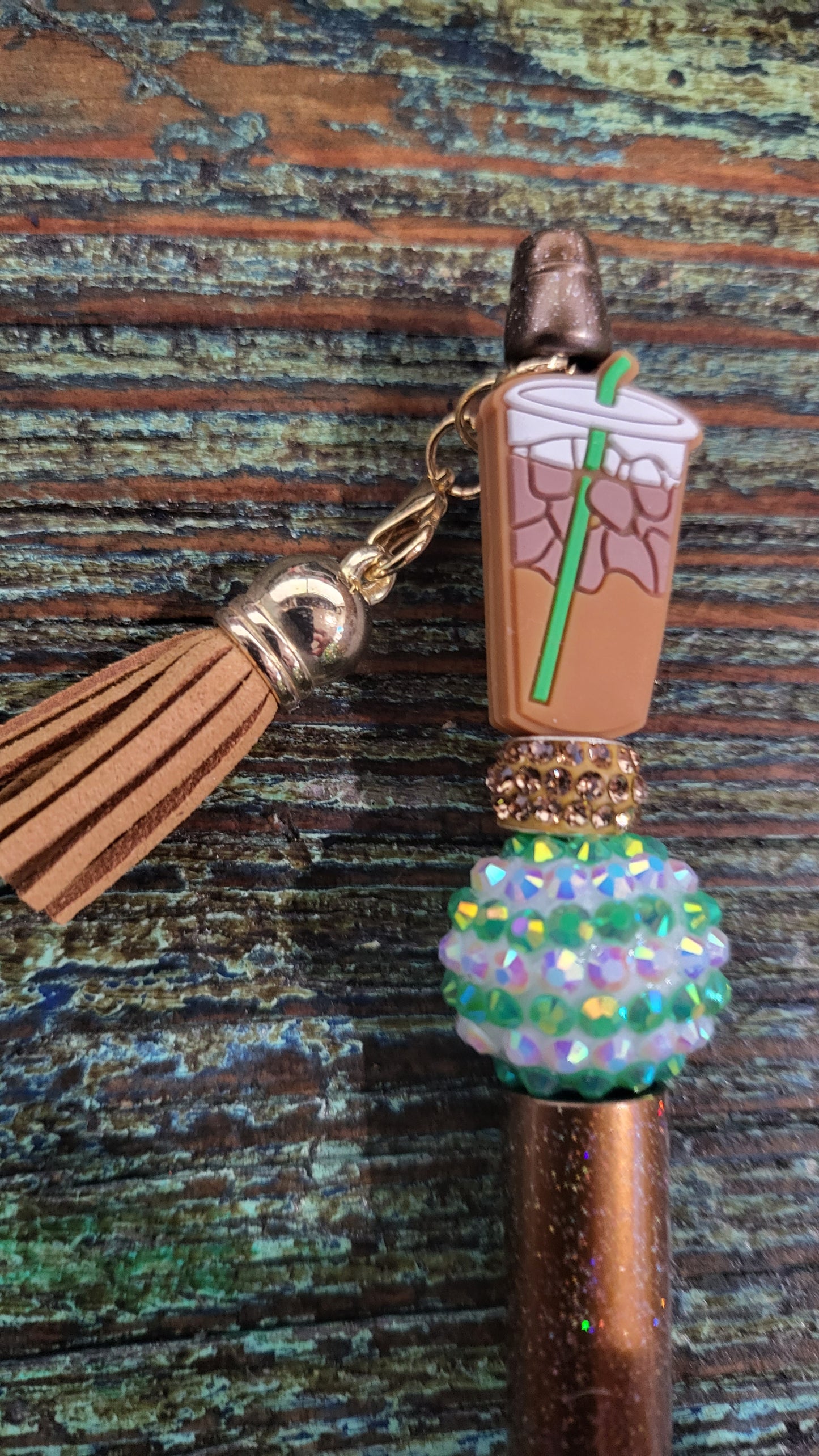 Coffee Beaded Pens