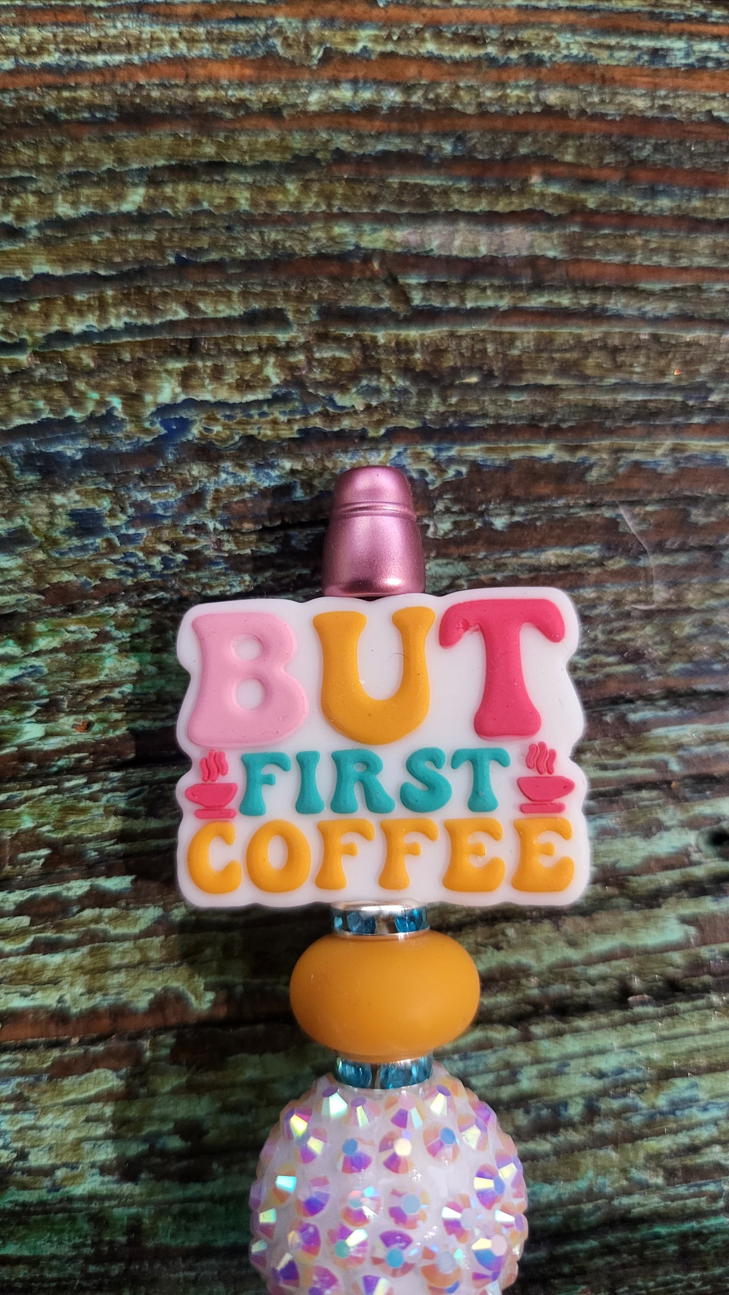 But Coffee Beaded Pen