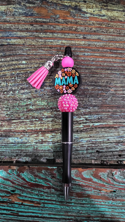 Mama Beaded Pen