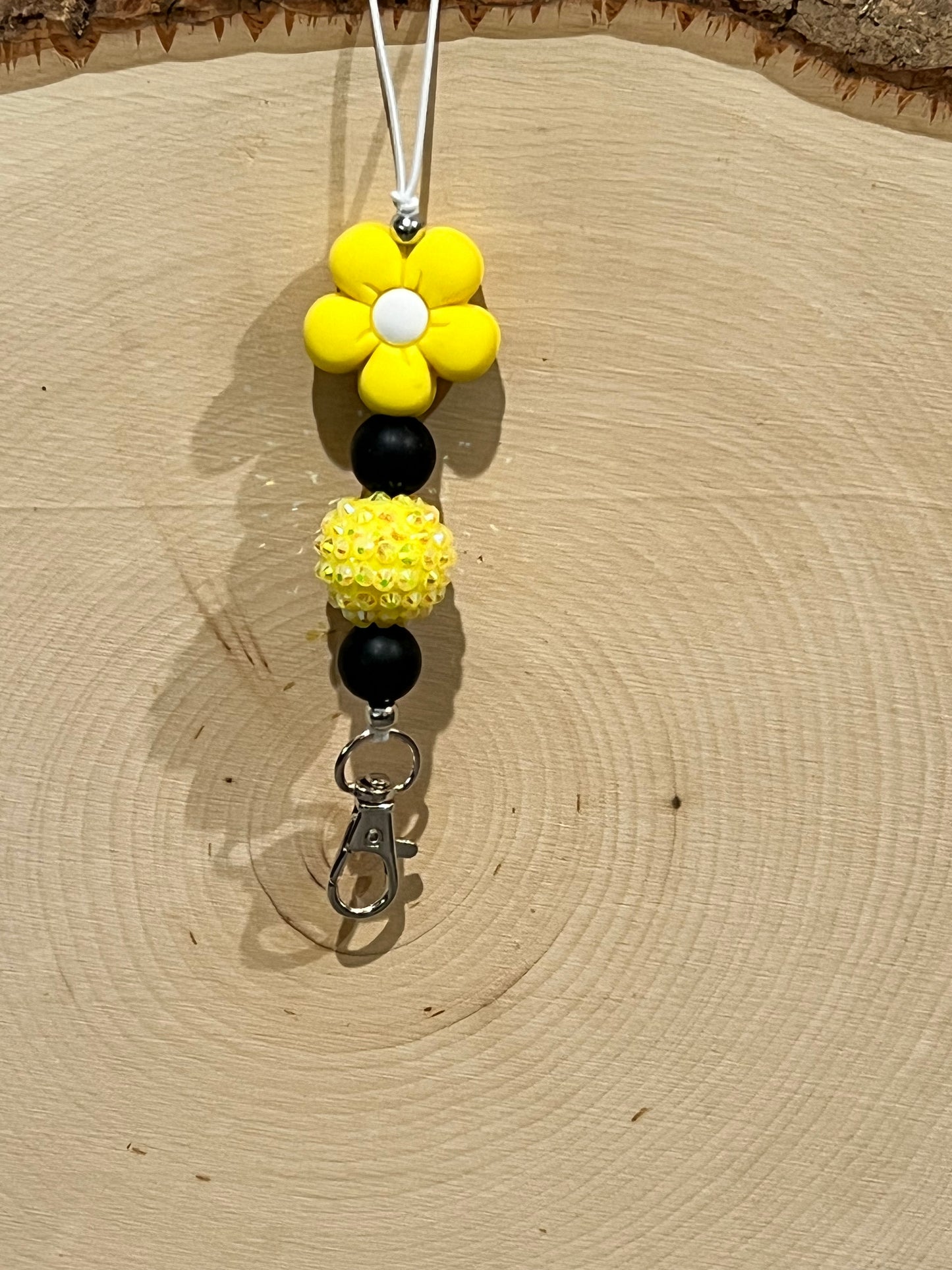 Yellow Flower Freshie Hanger