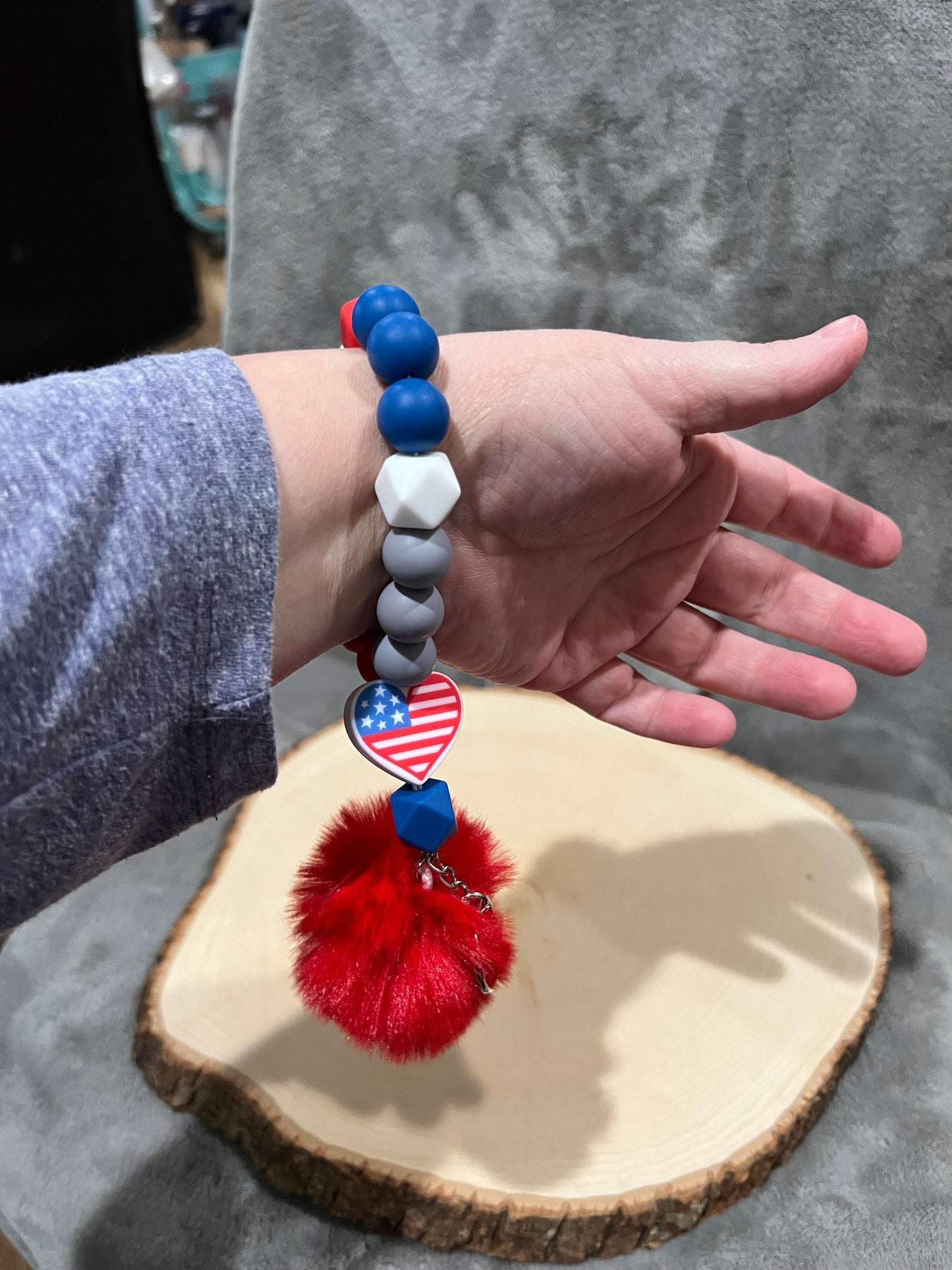 Patriotic Wristlet