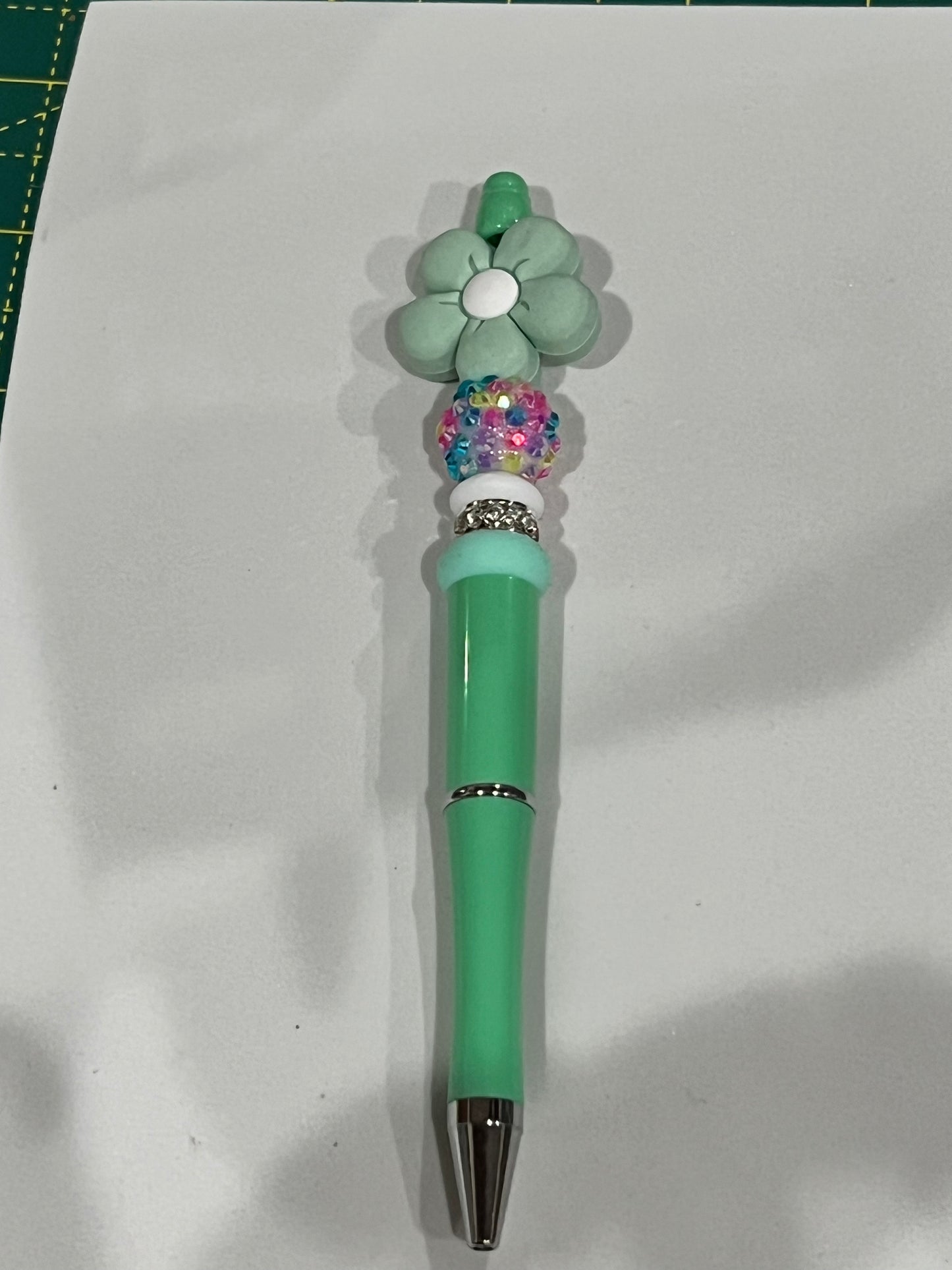 Green Flower Pen